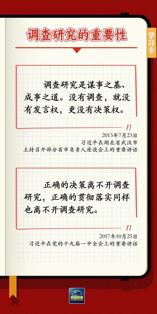 學(xué)習(xí)卡丨如何深入調(diào)查研究？跟總書記學(xué)習(xí)“五字訣”