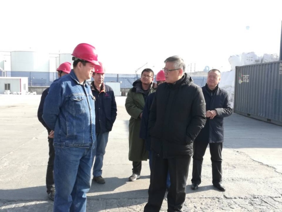 集團(tuán)黨委書(shū)記、董事長(zhǎng)王玉輝同志到工投公司考察調(diào)研