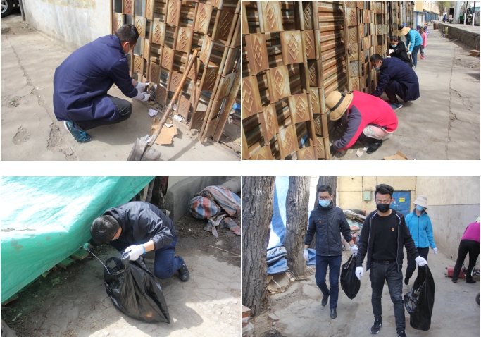 中共青海省第三建筑工程有限公司支部委員會(huì)開展“黨旗領(lǐng)航，愛(ài)衛(wèi)同行”主題黨日活動(dòng)